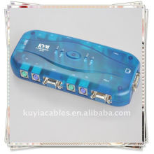 4Port KVM Switch Box für PS / 2 PC LCD VGA Monitor Maus